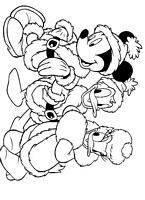 kolorowanki Kaczor Donald od Walt Disney - malowanki do wydruku numer  67